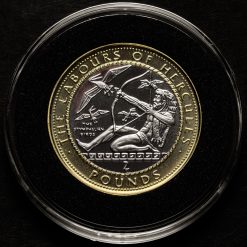 The Stymphalian Birds Two Pounds £2 Coin Reverse