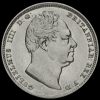 1831 William IV Milled Silver Sixpence Obverse