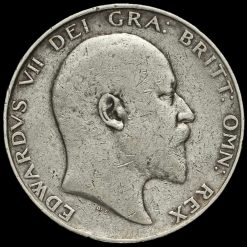 1903 Edward VII Silver Half Crown Obverse