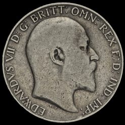 1905 Edward VII Silver Florin Obverse