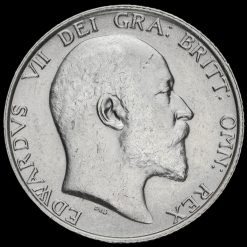 1906 Edward VII Silver Shilling Obverse