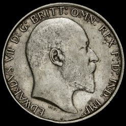 1907 Edward VII Silver Florin Obverse