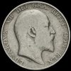 1909 Edward VII Silver Shilling Obverse