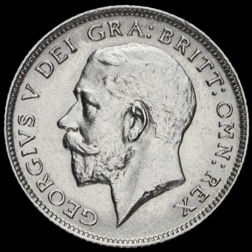 1912 George V Silver Sixpence Obverse
