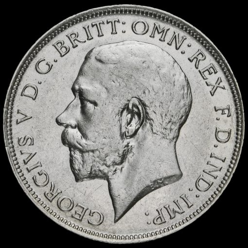 1918 George V Silver Florin Obverse