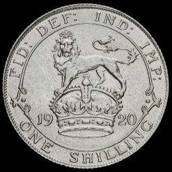 1920 George V Silver Shilling Reverse