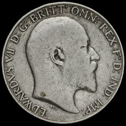 1905 Edward VII Silver Florin Obverse
