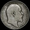 1908 Edward VII Silver Half Crown Obverse