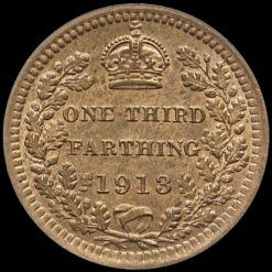 1913 George V Third Farthing Reverse