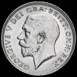 1923 George V Silver Sixpence Obverse