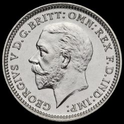 1927 George V Silver Proof Threepence Obverse