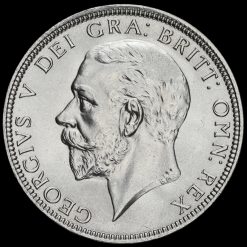1929 George V Silver Florin Obverse