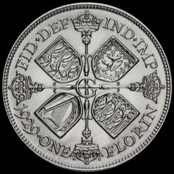 1929 George V Silver Florin Reverse