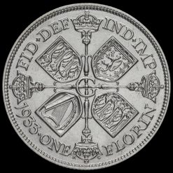 1933 George V Silver Florin Reverse