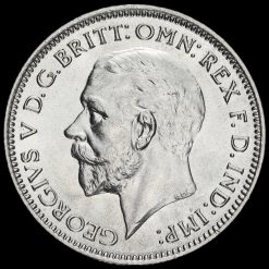 1936 George V Silver Sixpence Obverse