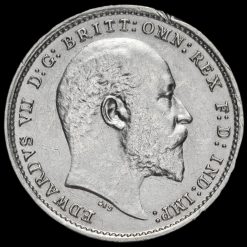 1904 Edward VII Silver Threepence Obverse