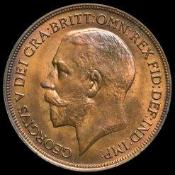 1918 George V Penny Obverse
