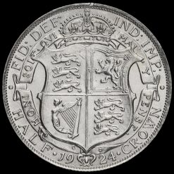 1924 George V Silver Half Crown Reverse