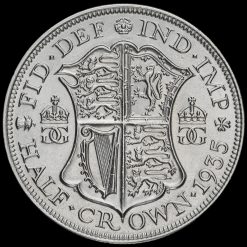1935 George V Silver Half Crown Reverse