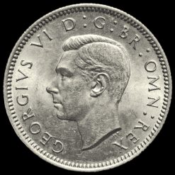 1952 George VI Sixpence Obverse