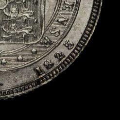1825/3 George IV Milled Silver Sixpence Date