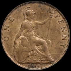 1907 Edward VII Penny Reverse