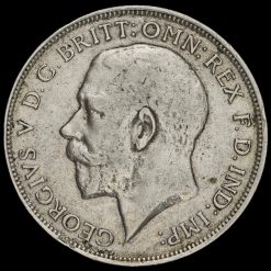 1917 George V Silver Florin Obverse
