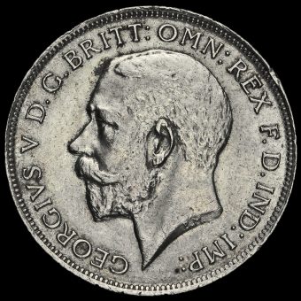 1919 George V Silver Florin Obverse