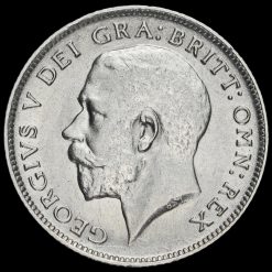 1919 George V Silver Sixpence Obverse