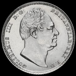 1831 William IV Milled Silver Sixpence Obverse
