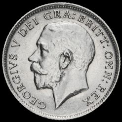 1911 George V Silver Sixpence Obverse