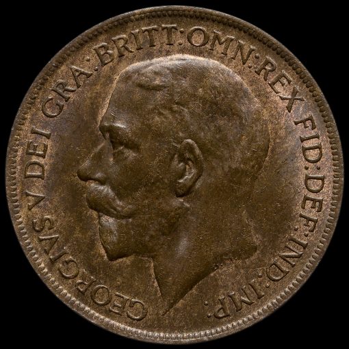 1922 George V Penny Obverse