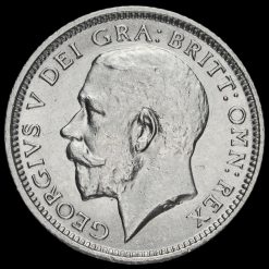 1925 George V Silver Sixpence Obverse