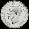 Australia 1937 Edward VIII Spink Patina Collection Fantasy Pattern Silver Proof Crown Obverse