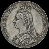 1888 Queen Victoria Jubilee Head Silver Crown Obverse