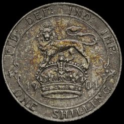 1904 Edward VII Silver Shilling Reverse