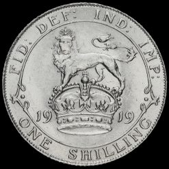 1919 George V Silver Shilling Reverse