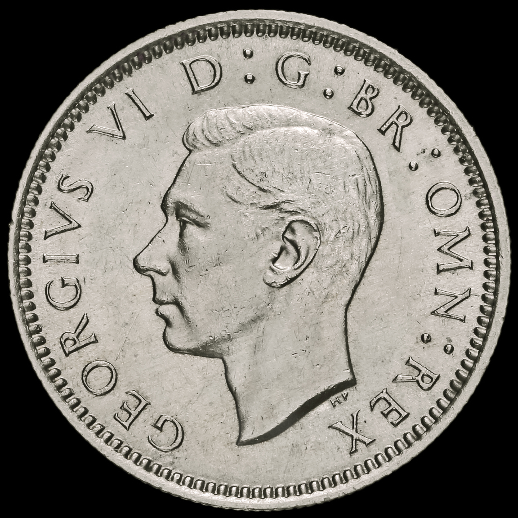 1952 VI Sixpence, Rare, G/EF 1952 VI Sixpence, Rare, G/EF