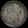 1787 George III Early Milled Silver Sixpence Obverse