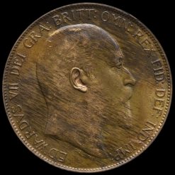 1904 Edward VII Penny Obverse
