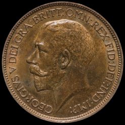1916 George V Halfpenny Obverse