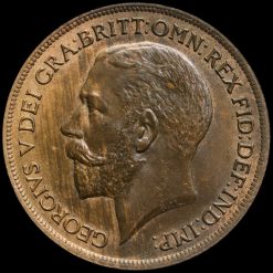 1919 George V Penny Obverse