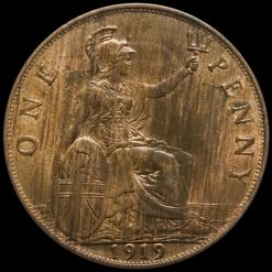 1919 George V Penny Reverse