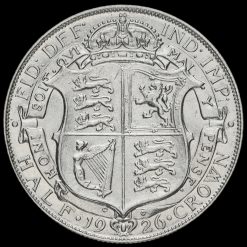 1926 George V Silver Half Crown Reverse