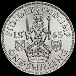 1945 George VI Silver Scottish Shilling Reverse