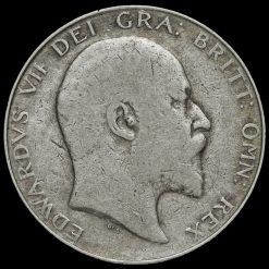 1907 Edward VII Silver Half Crown Obverse