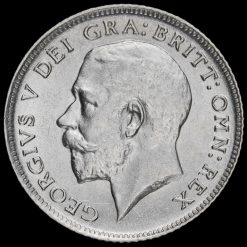 1914 George V Silver Sixpence Obverse