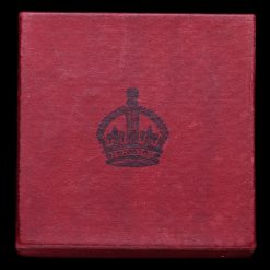 1935 George V Silver Jubilee Commemorative Issue Specimen Crown Box Lid