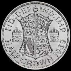 1939 George VI Silver Half Crown Reverse