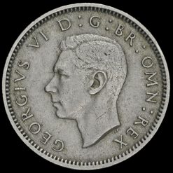 1952 George VI Sixpence Obverse
